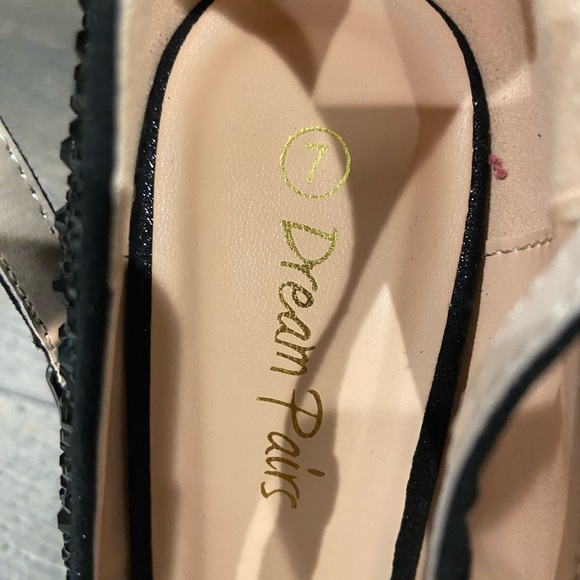 Dream Paris heels,sparkly black  size 7 - Picture 7 of 7